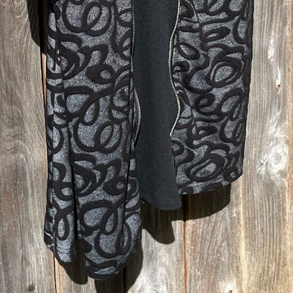 Dzhavael couture black sweater dress size XL - Picture 7 of 17